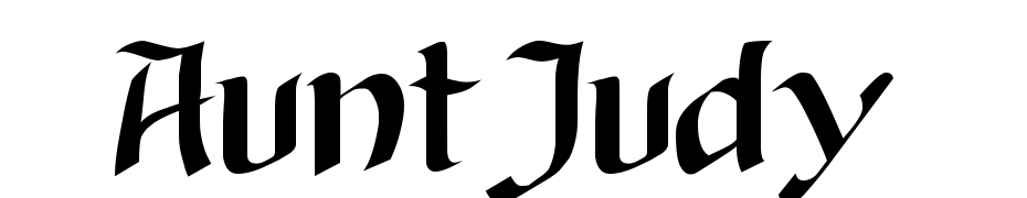 Aunt Judy Font Download Free